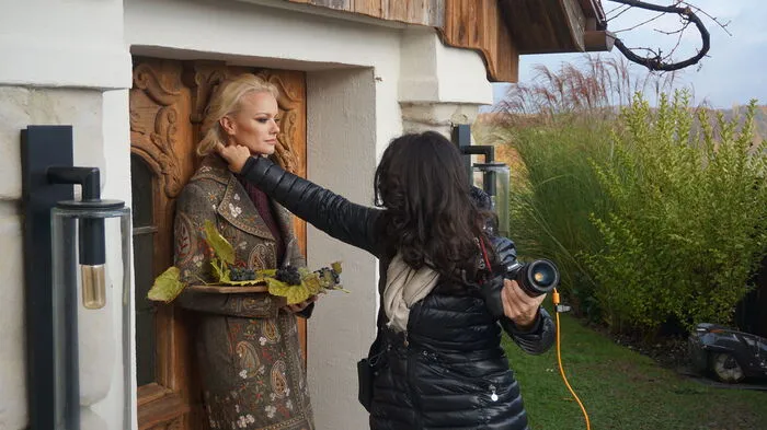 Das deutsche Supermodel und Joop-Muse Franziska Knuppe kam extra aus Berlin eingeflogen um für das neue Cover und eine Modestrecke in „OBEGG – Best Of Südsteiermark“, dem Lifestylemagazin von Adi Weiss und Michael Lameraner, abgelichtet zu werden. Fotografiert wurde direkt am OBEGG 26, der Event-Location von Weiss  und Lameraner.