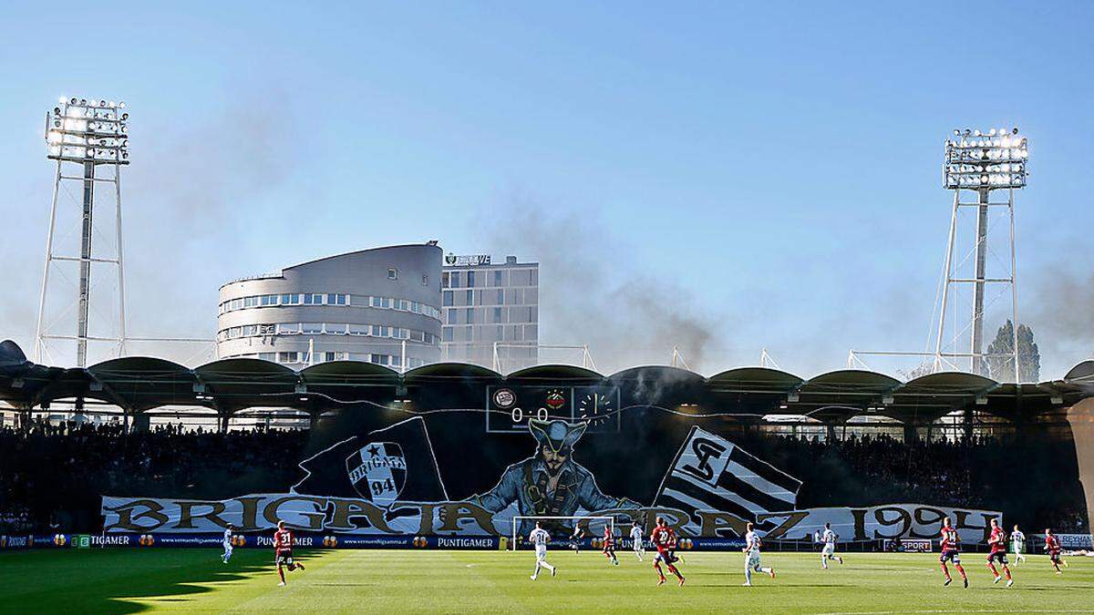 Die Merkur-Arena gleicht in der jüngsten Vergangenheit keiner Sturm-Festung