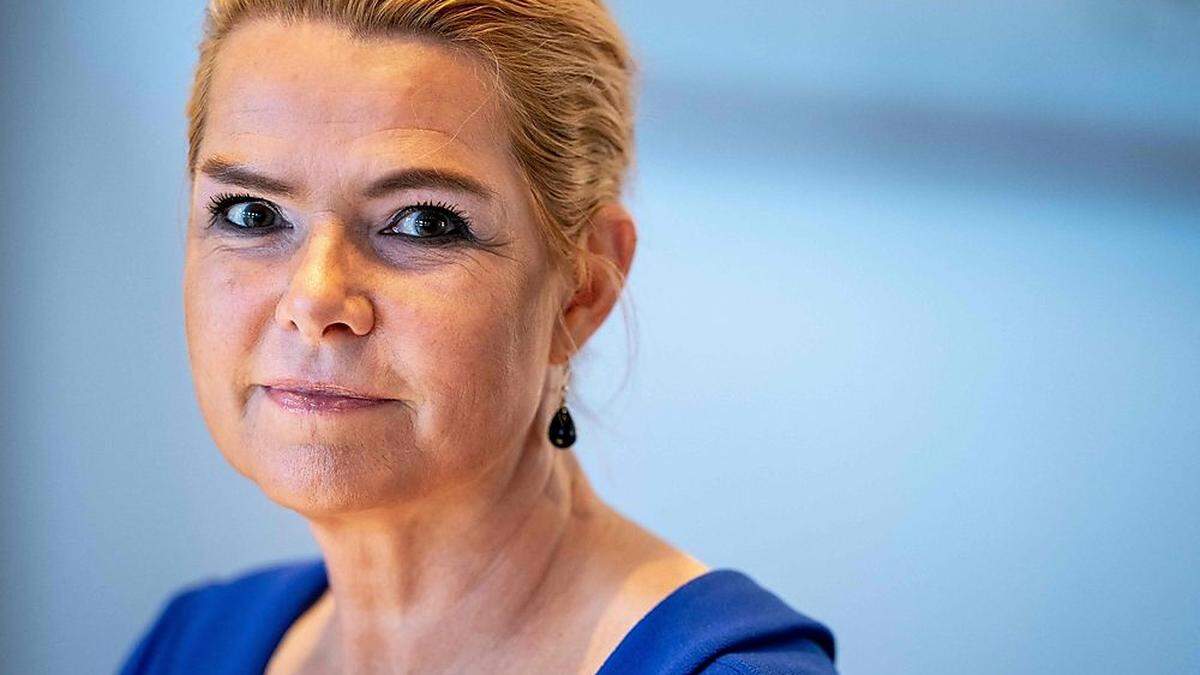 Dänemarks Ex-Migrationsministerin Inger Støjberg 