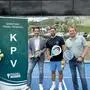 Starker Auftakt für den neuen Padel-Standort (von links): Horst Zwischenberger, Markus Pirker-Rodrix, Thomas Schäfauer und David Hofer