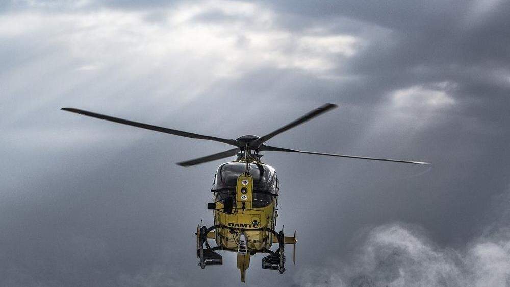 Viermal mussten Hubschrauber Verletzte aus den Bergen holen