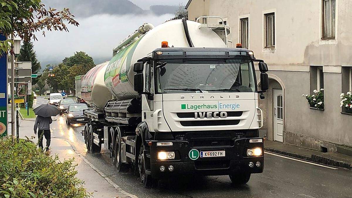 Der Antrag auf LKW-Fahrverbot wird in den nächsten Tagen an die BH übermittelt