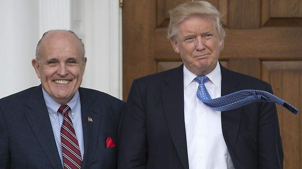 Ein Geschäftspartner von Trump-Anwalt Giuliani bringt den US-Präsidenten unter Druck