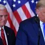 Donald Trump und sein Stellvertreter Mike Pence