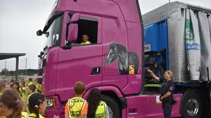 Ein aufregender Tag: Die Verkehrsschulung begeistert die Kinder der Volksschule St. Ruprecht an der Raab