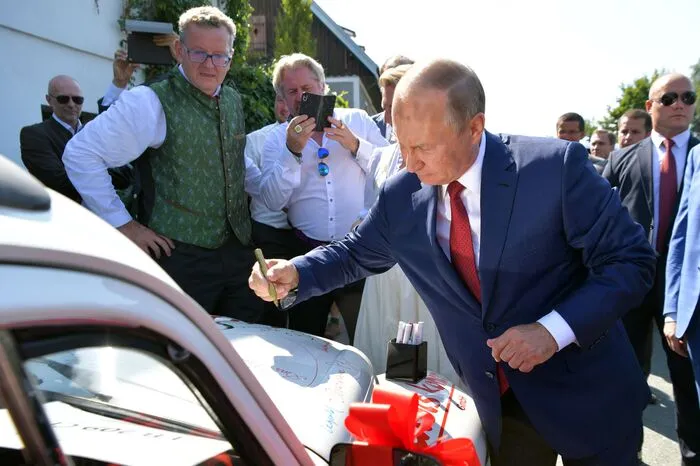 ... eben auch von Wladimir Putin ...
