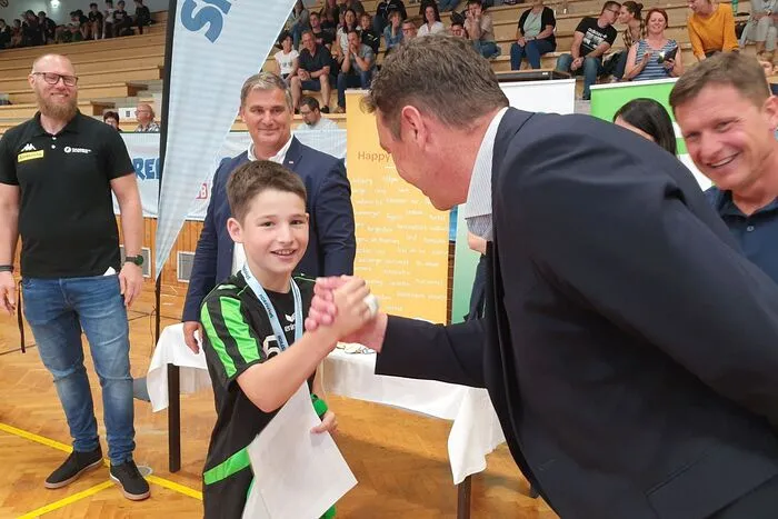 ... und Lorenz Ollmaier (VS Liebenau).