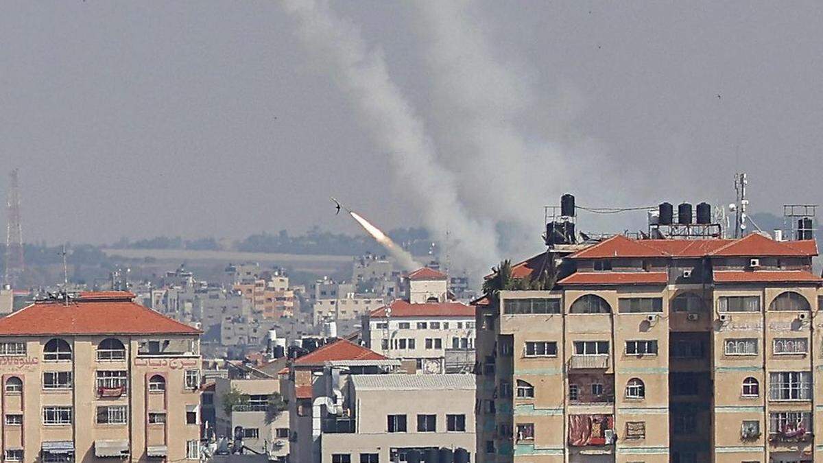 Raketen aus Gaza auf Israel abgefeuert