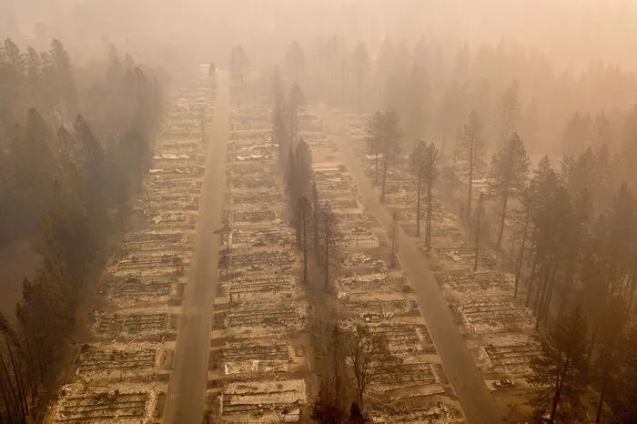 Allein in Paradise sind 9.700 Wohnhäuser den Flammen zum Opfer gefallen.