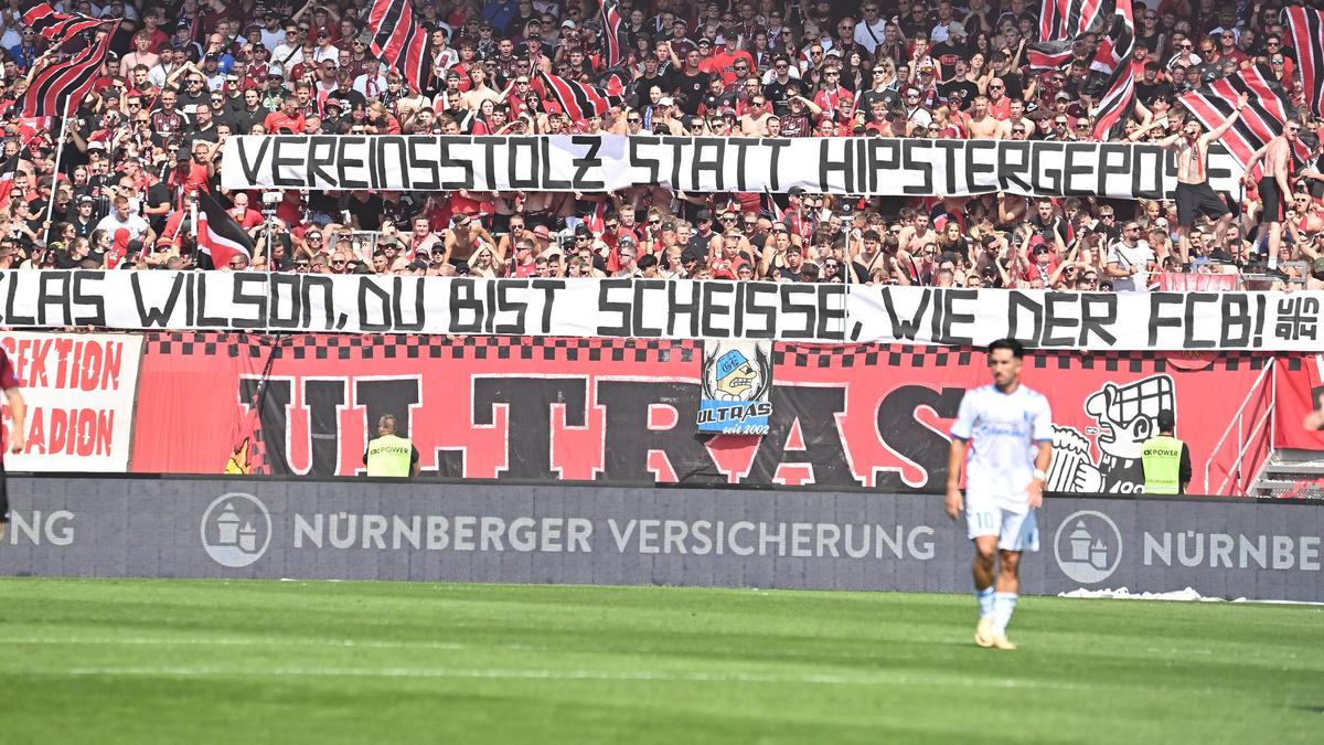 Die Nürnberg-Fans waren wütend