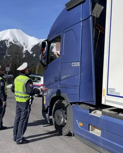 Lkw wurden kontrolliert (Archivbild)