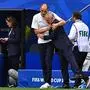 Thomas Tuchel (links) herzte Didier Deschamps
