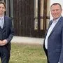 Regionsvorsitzender Joachim Schnabel und öGIG-Chef Hartwig Tauber informierten über den Breitbandausbau in der Süd- und Südweststeiermark