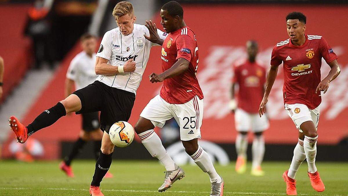 Der LASK hofft, in Old Trafford eine gute Figur zu machen