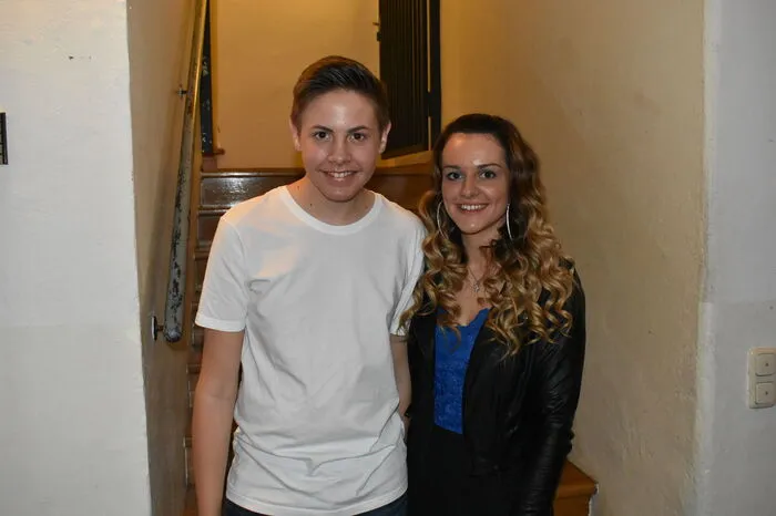Zwei der jungen Talente: Michael Huber und Jennifer Lobenwein.