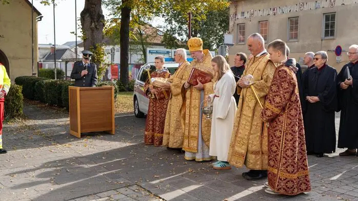 Mit einem festlichen Gottesdienst in der Pfarrkirche Fohnsdorf feierte das Rote Kreuz Fohnsdorf am Sonntag, dem 19. Oktober, sein 80-jähriges Bestehen..