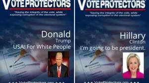 Die quasi-offiziellen Ausweise konnte sich jeder herunterladen und ausdrucken - sogar die vermeintlichen Kandidaten