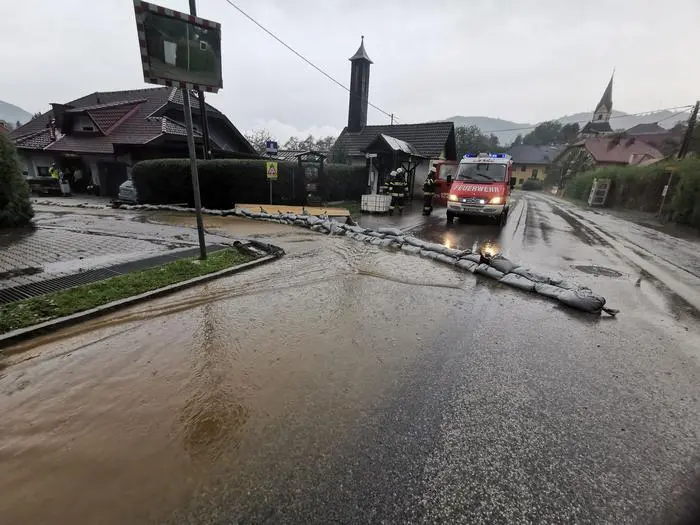 50 Liter Regen in Völkermarkt 