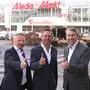 Christian Guzy (Eigentümer ShoppingCity Seiersberg), Martin Klein (Eigentümer ShoppingCity Seiersberg), Anton Cech (Geschäftsführer ShoppingCity Seiersberg)