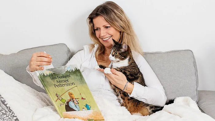 Maria Habacht ist seit ihrer Kindheit eine große Katzenfreundin