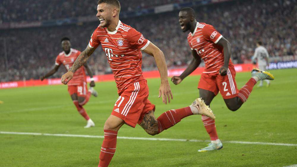 Lucas Hernandez erzielte das Führungstor der Bayern