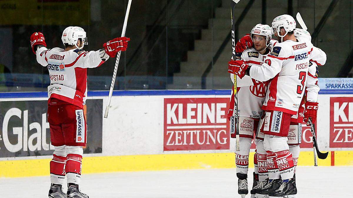 Der KAC feierte einen Heimsieg gegen Bozen