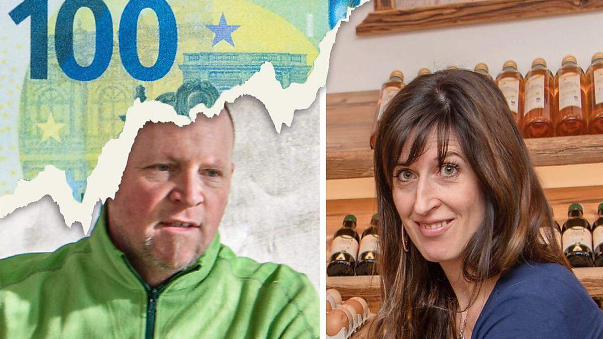 Jürgen und Katharina Kröpfl versuchen auf verschiedensten Wegen, auf die Teuerung zu reagieren