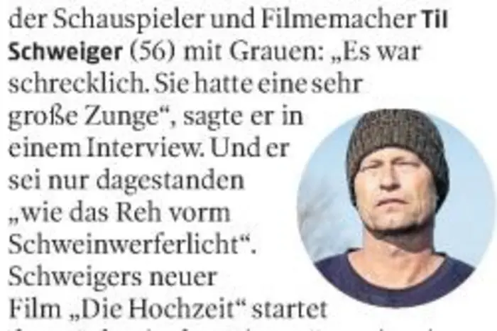 Bei Till Schweiger wurde aus dem „Scheinwerfer“ ein „Schweinwerfer“