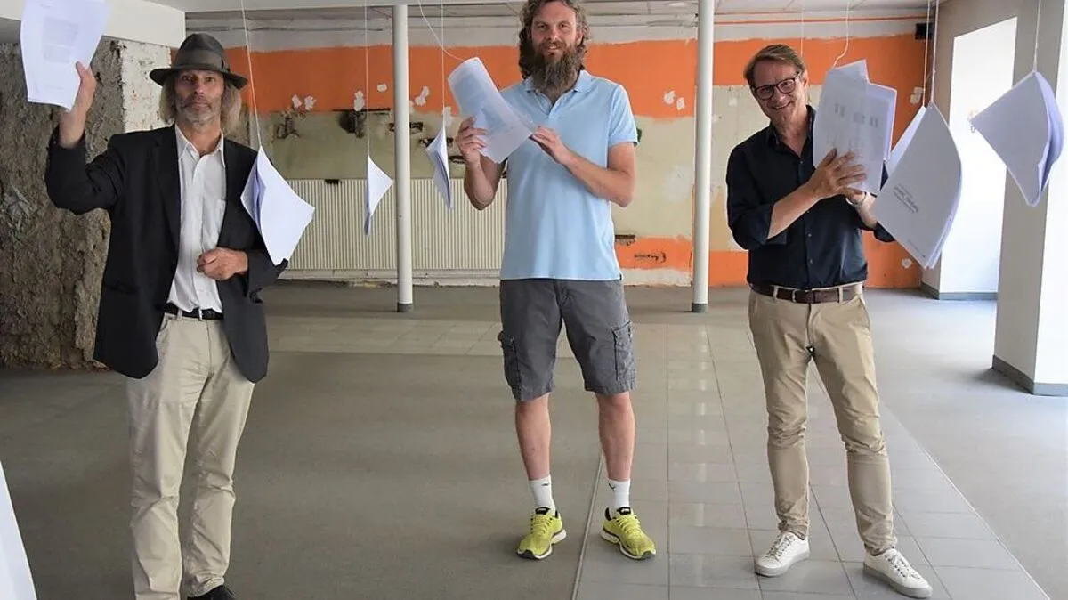 Andreas Lichtblau, Markus Gaugl und Marcus Martschitsch hoffen auf viele Teilnehmer bei der Präsentation am Donnerstag