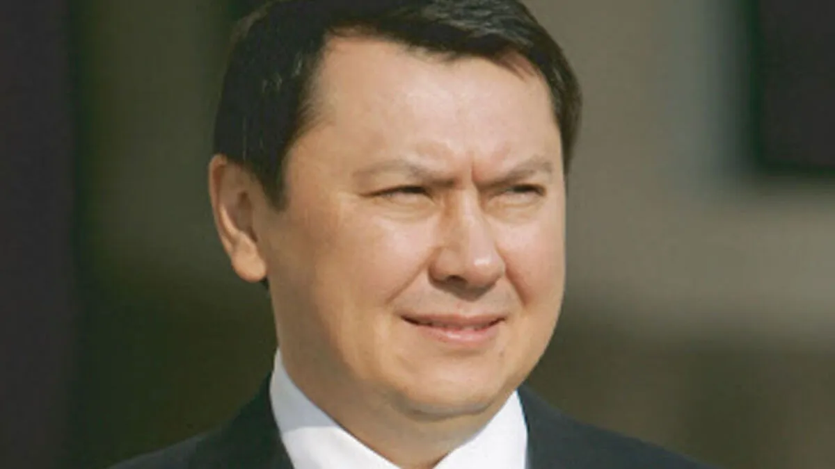 der verstorbene Ex-Botschafter Kasachstans in Wien, Rakhat Alijew