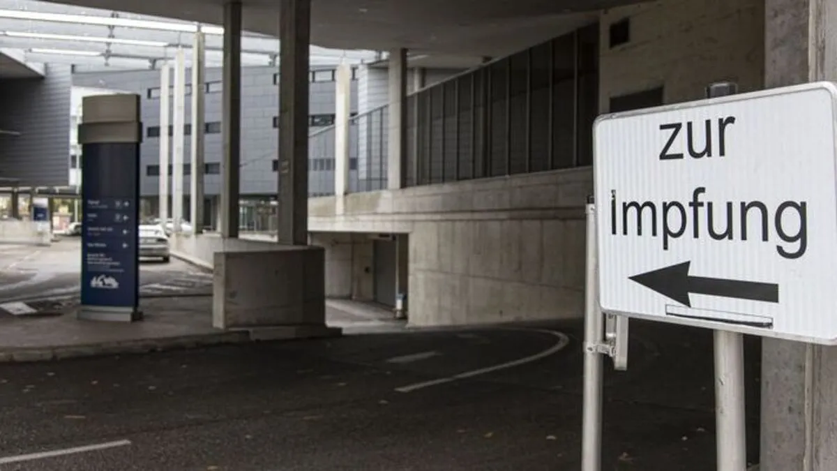 In der ehemaligen Hypo-Zentrale wird freitags geimpft