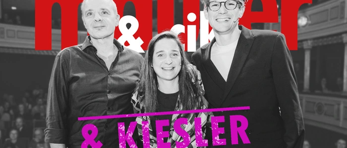 Thomas Maurer, Christina Kiesler und Thomas Cik beim Podcast-Festival in Graz
