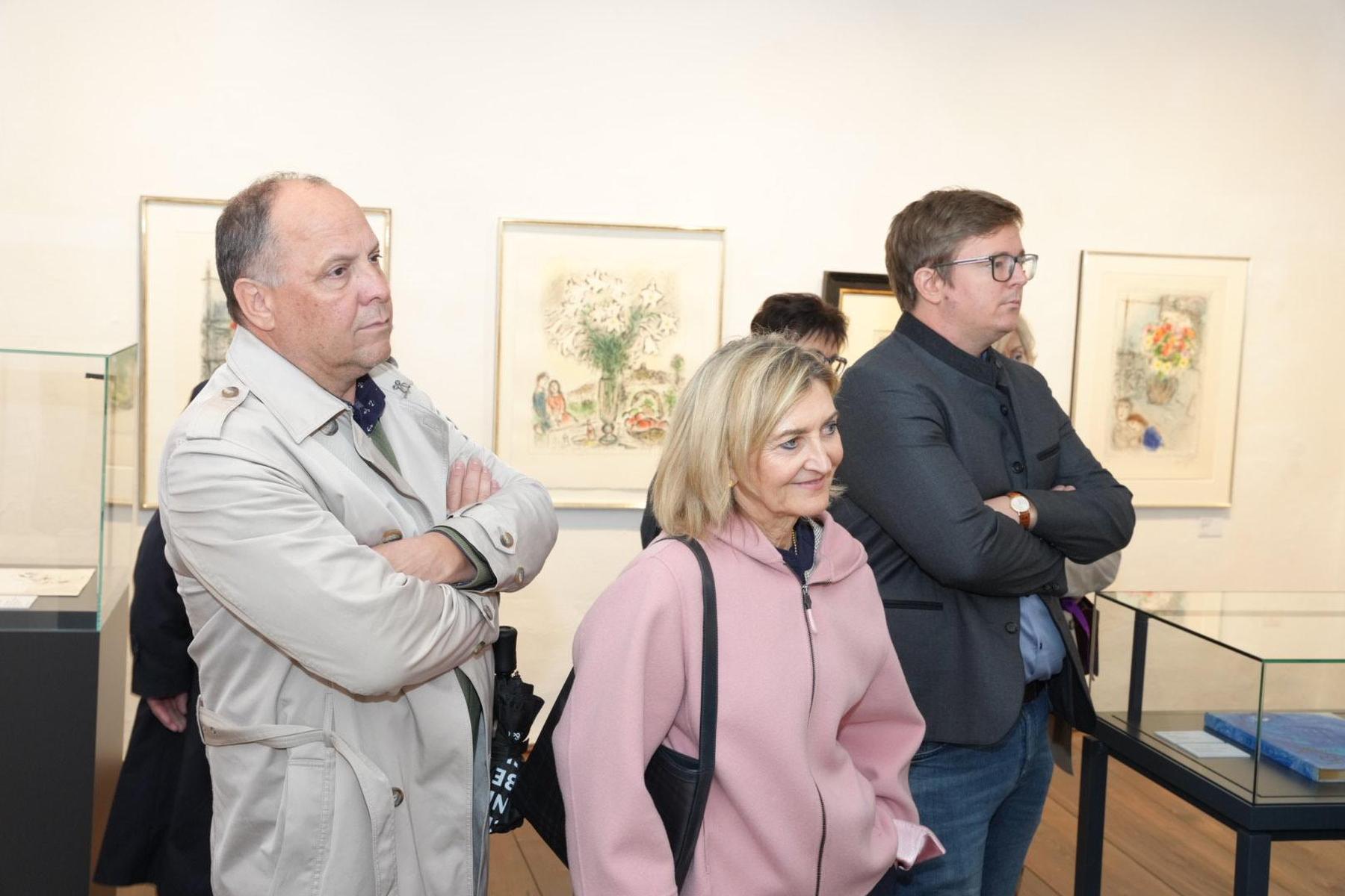 In Gmünd: Werke von Marc Chagall begeisterten Gäste im Stadtturm