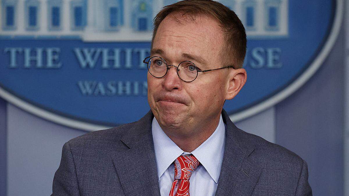 Verplappert: Mick Mulvaney 