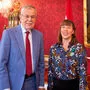 Alexander Van der Bellen und Anika Dafert