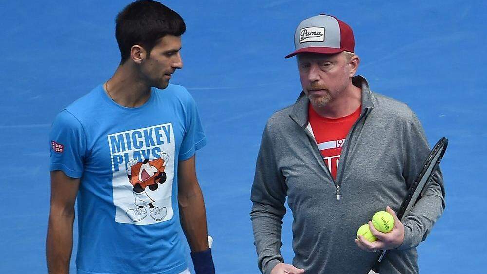 Djokovic und Becker