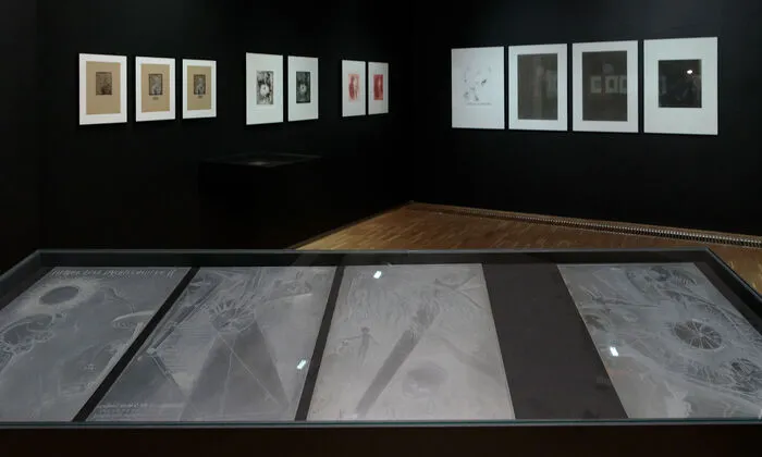Ausstellungsansicht "Erdruckt und erstochen"