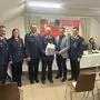 Feuerwehrmänner und Feuerwehrfrauen bei der Jahreshauptversammlung