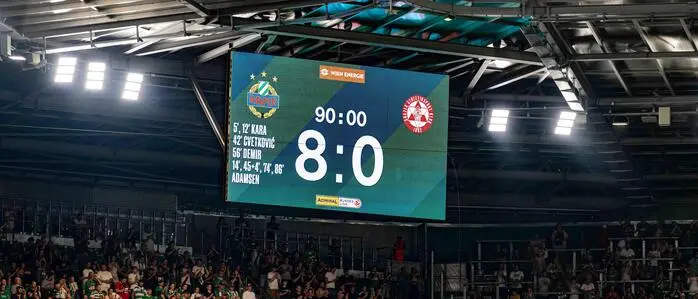 Der GAK schlitterte beim SK Rapid in ein Debakel