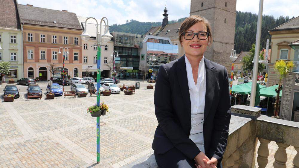 Elke Florian ist seit wenigen Tagen Bürgermeisterin von Judenburg