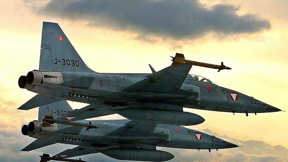Schweizer F5-Tiger waren schon einmal im Einsatz für das Bundesheer