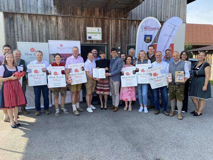 Wirte und Produzenten dürfen jetzt die „Slow Food“-Plakette in ihren Betrieben führen