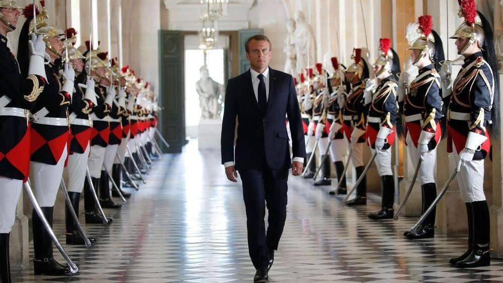 Frankreichs Präsident Emmanuel Macron kann sich im Parlament nicht mehr auf eine absolute Mehrheit stützen