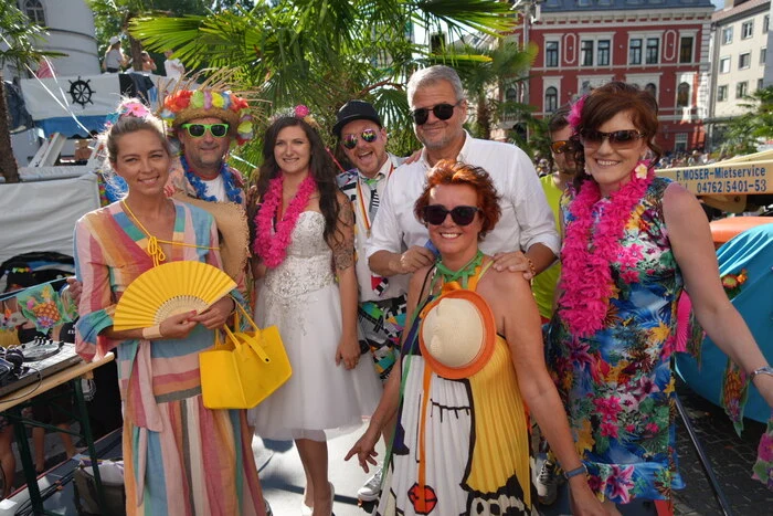 Evelyn Köfer, Peter Schober, Alexandra Hartlieb, Christian Rieder, Gerhard Köfer, Susanne Demschar und Sylvia Preimeß