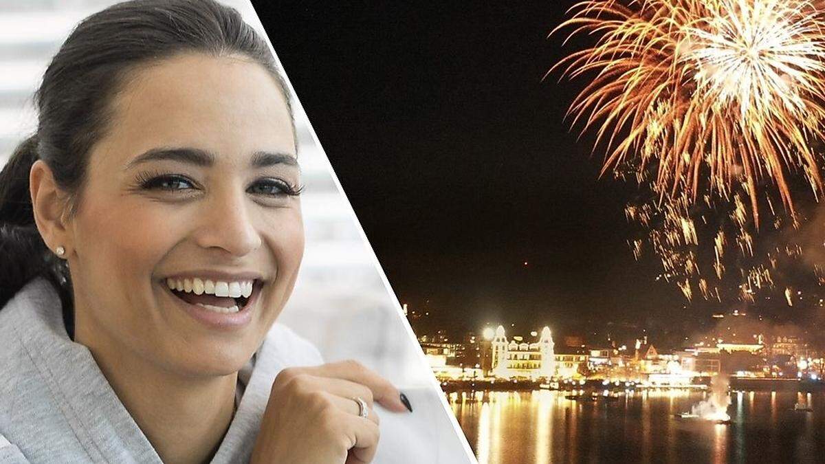 Die Kärntnerin Amira Pocher feiert zu Hause Silvester