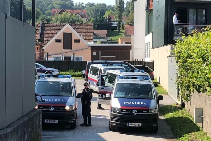 Gewaltiges Polizeiaufgebot in der Südsteiermark