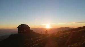 Sonnenaufgang am Zirbitzkogel