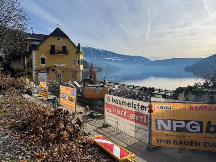 Das ehemalige Restaurant wurde bereits abgerissen