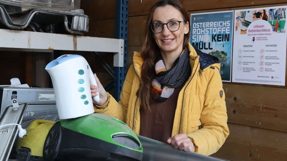 Bianca Moser-Bauernhofer ist die Geschäftsführerin vom Abfallwirtschaftsverband Weiz