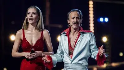 Victoria Swarovski und Michael Ostrowski waren die Gesichter des Eurovision Song Contest in Wien